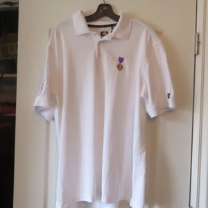 Purple Heart Wounded Wear Polo
